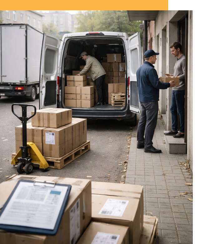 Доставка грузов от двери до двери с таможней от 45941 руб.