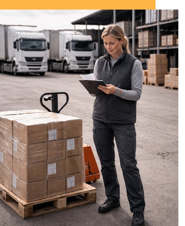 Доставка грузов из Европы к дверям клиента от 12251 руб