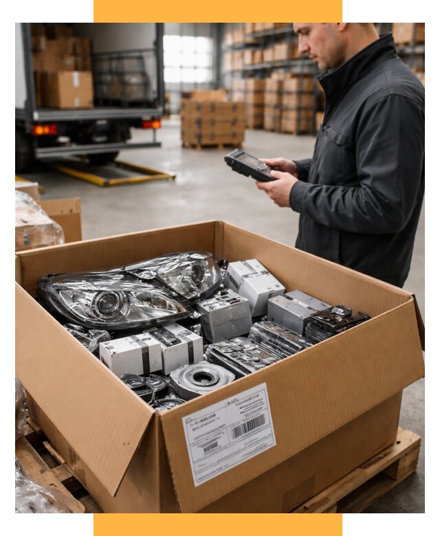 Доставка автозапчастей из Европы под ключ от 12761 р. | СетСервис-Кра