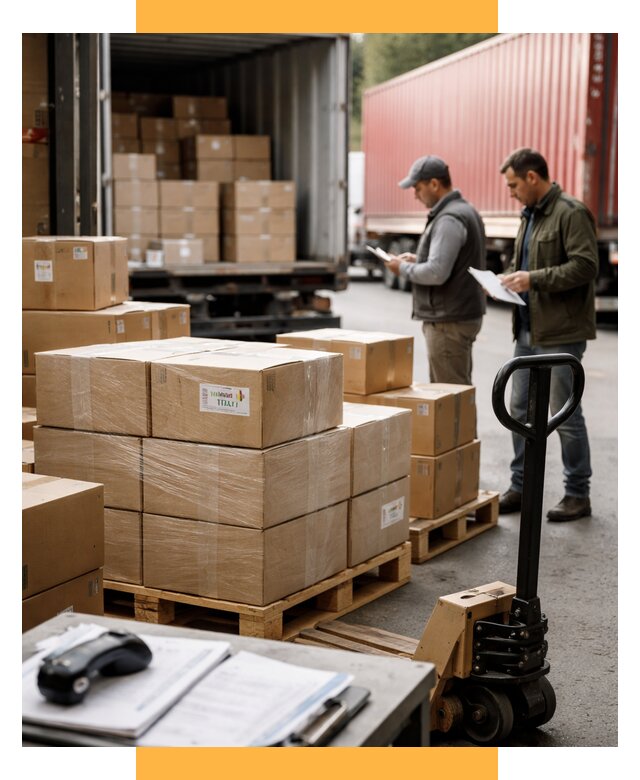 Доставка грузов из Италии в Россию от 18376 р. СетСервис-Кра