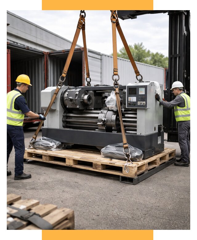 Перевозка станков и таможня от 61254 р. | СетСервис-Кра логистика