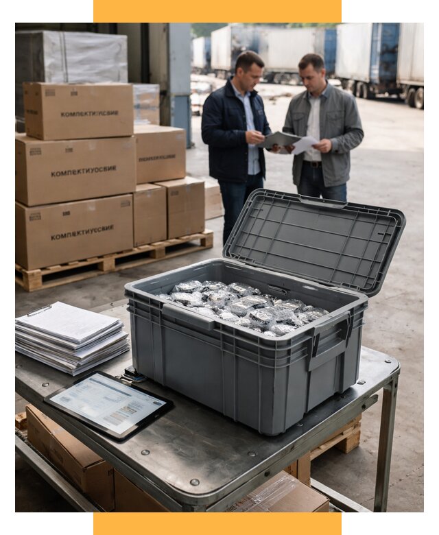 Перевозка комплектующих из Китая от 6636 р. | СетСервис-Кра