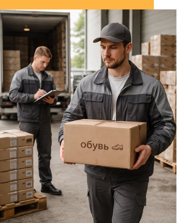 Международная перевозка обуви с таможенным оформлением от 4594