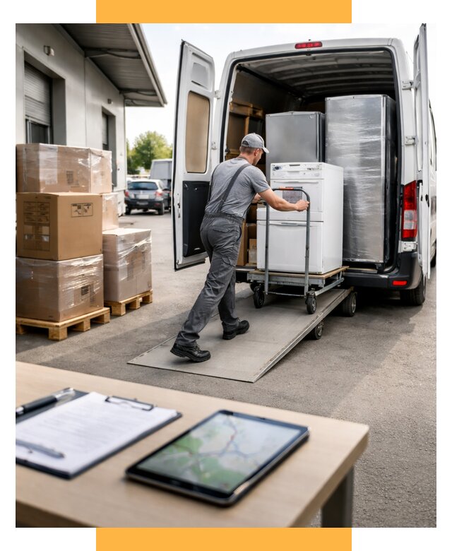 Перевозка бытовой техники от 6636 р. - логистика СетСервис-Кра