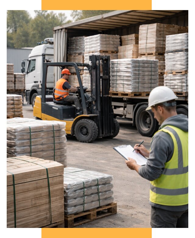 Перевозка строительных материалов от 5615 р. | СетСервис-Кра