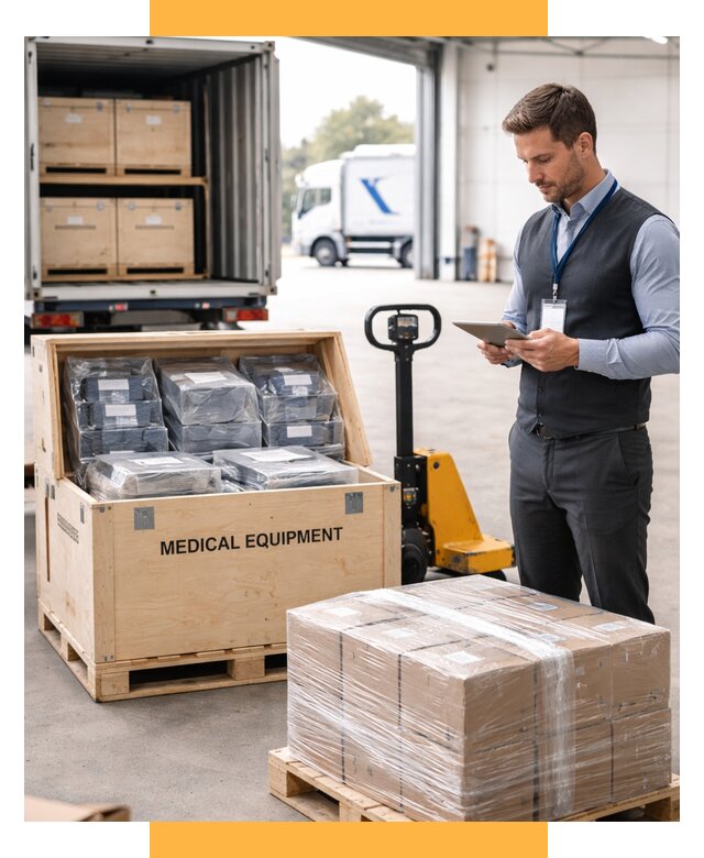 Перевозка медицинского оборудования от 15314 р. в СетСервис-Кра