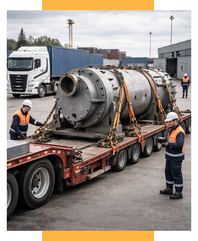 Перевозка тяжеловесных грузов под ключ от 153135 р. | СетСервис-Кра