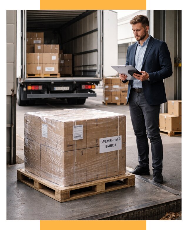 Временный вывоз товаров под ключ от 8167 р. | СетСервис-Кра