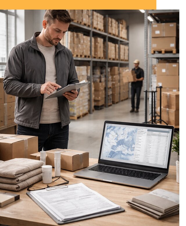 Закупка товаров в Европе под ключ: доставка, таможня от 7657 руб