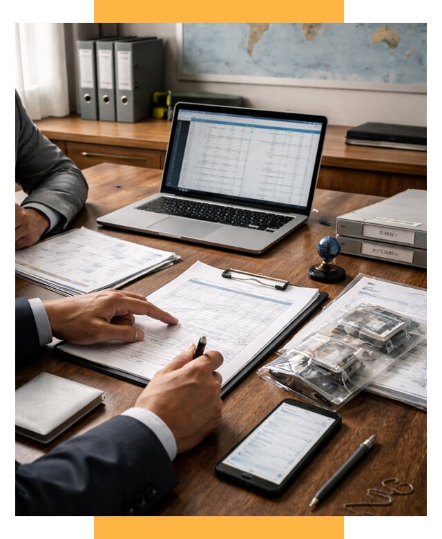 Проверка поставщика за рубежом от 8678 р. | СетСервис-Кра аудит